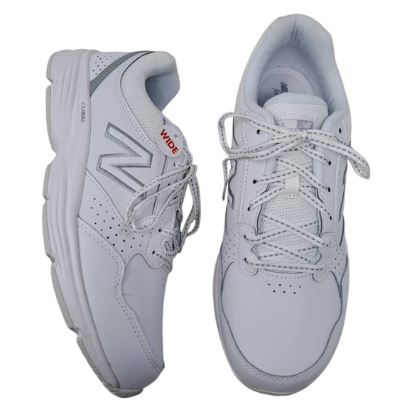 New Balance Shoes - New Balance 411 Athletic Walking Shoes Sneakers White Womens 10.5 Wide WA411LW1